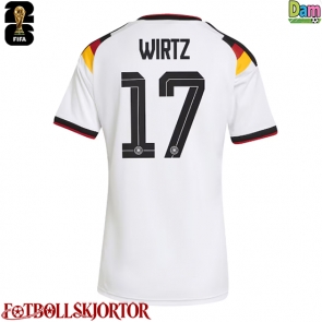 Tyskland Florian Wirtz #17 Hemmatröja Dam VM 2026 Kortärmad